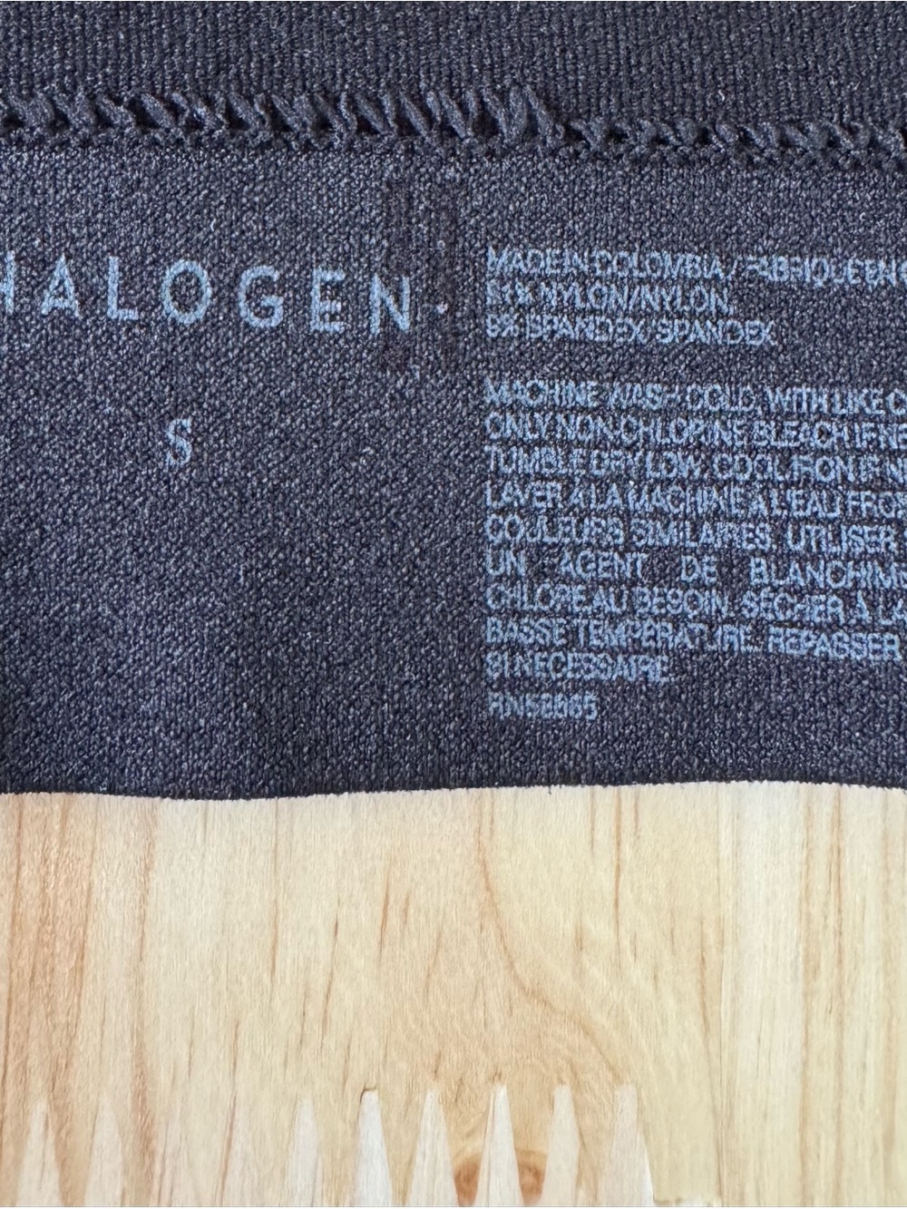Set of 2 Halogen Black V-Neck Spaghetti Strap Compression Camisoles Small - Picture 3 of 5